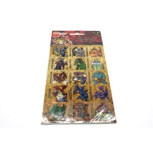 YuGiOh! Yu Gi Oh Sticker Pack Kazuki Takahashi 1996 NOS Vintage NEW Sandylion